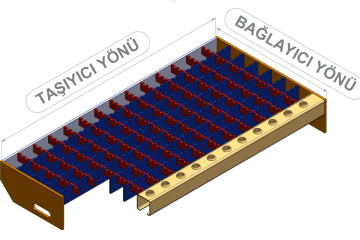 Yarım Geçme Basamak 34x34 mm
